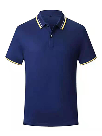 時尚T恤衫男士夏季 深藍(lán)色短袖T恤衫