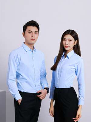 商務(wù)襯衫定制 時(shí)尚襯衫男女士春秋季
